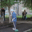 ​Жители Первомайского района Ижевска вышли на субботник в рамках акции #ЧистыйДвор - Информационно-аналитическое управление г. Ижевск