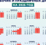 КАЛЕНДАРЬ РАБОЧИХ И ПРАЗДНИЧНЫХ ДНЕЙ НА 2025 ГОД - Федерация профсоюзов