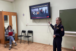 В Удмуртии сотрудник пресс-службы территориального управления Росгвардии провёл мастер-класс для студентов-журналистов
