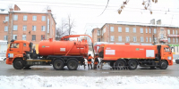 В Ижевске начали промывать ливневку на Удмуртской - Udm-info.Ru