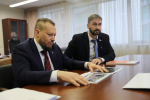 Глава Удмуртии Александр Бречалов встретился с генеральным директором «Т Плюс» Павлом Сниккарсом