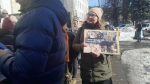 Митинг зоозащитников против законопроекта, который разрешает "утилизацию" бездомных животных