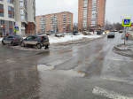 А это уже по дороге к Милиционной — обычный переулок в провинциальном городке