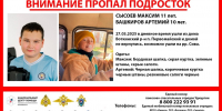 В Воткинском районе второй день ищут двух пропавших детей - Сусанин