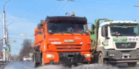 В Ижевске начали мыть дороги - Сусанин