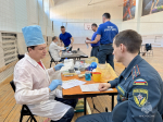 Более 33-х литров крови сдали сотрудники МЧС Удмуртии
