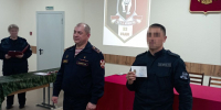 В Удмуртии начальник территориального управления Росгвардии поздравил личный состав ОМОН «Барс» с годовщиной образования отряда - Росгвардия