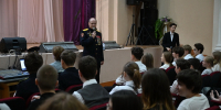 Советник главы Удмуртии и участник программы «СВОй резерв18» Михаил Черничкин провели уроки мужества для школьников региона - ИА Удмуртия