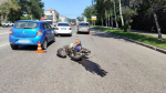 Водитель мопеда столкнулся с двумя иномарками в центре Ижевска