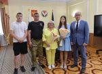 Вручение ордена Мужества