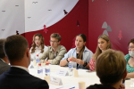 Александр Журавлев, Эдуард Петров и участники программы «СВОй резерв18» встретились с многонациональной молодежью Удмуртии