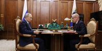 Владимир Путин встретился с Главой Удмуртии, секретарем реготделения «Единой России» Александром Бречаловым - Единая Россия