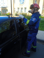 Спасение девятимесячной девочки в Глазове