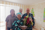 С 95-летием поздравили ветерана сотрудники исправительной колонии №7 УФСИН России по Удмуртской Республике
