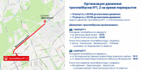 Движение троллейбусов закроют на Воткинском шоссе в Ижевске - ИА Удмуртия