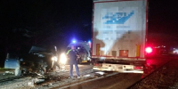 Пострадавшего в ДТП водителя деблокировали из автомобиля в Алнашском районе - ИА Удмуртия