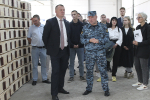 Министр промышленности и торговли Удмуртской Республики посетил центр трудовой адаптации осужденных исправительной колонии №8 регионального УФСИН