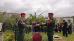 На Северном кладбище Ижевска перезахоронили останки красноармейца, найденные в Тверской области