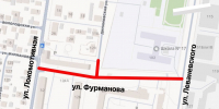 Участок улицы Фурманова в Ижевске отремонтируют картами - Сусанин