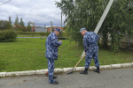 УФСИН России по Удмуртской Республике участвует во Всероссийском экологическом субботнике «Зеленая Россия»