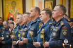 Сотрудники МЧС России по Удмуртии приняли участие в молебнах в честь иконы «Неопалимая Купина»