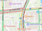 Пробки на перекрестке Удмуртская - Кирова в Ижевске в 9:00 22.09.2025