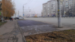 В Ижевске заасфальтировали остановочную площадку на улице Молодежная