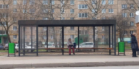 На остановке «Селтинская» в Ижевске появился павильон после публикаций Udm-Info - Udm-info.Ru