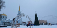 Главную городскую елку установили в Воткинске - ИА Удмуртия