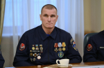 Глава республики Александр Бречалов встретился со спасателями Удмуртии накануне профессионального праздника