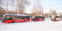 Новые автобусы вышли на троллейбусные маршруты № 1 и 2 в Ижевске - ИА Удмуртия