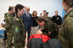 Глава Удмуртии посетил открывшийся после ремонта по нацпроекту патриотический центра «Граница»