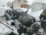 Сгоревший автомобиль