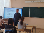 Правовой час в Дебесском политехникуме