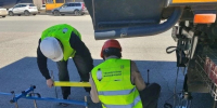 Прочность дорожного основания проверили на улице Удмуртской в Ижевске - ИА Удмуртия