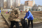​Более 10 территорий привели в порядок на общегородском субботнике в Ижевске