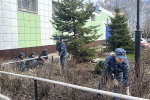 Личный состав подразделений УФСИН России по Удмуртской Республике принял участие во Всероссийской неделе субботников «Мы за чистоту»