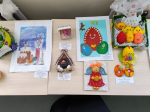 Вавож. Выставка детских пасхальных рисунков и поделок