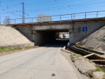 Проезд под путепроводом на ул. Калинина в п. Балезино