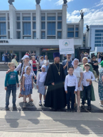 Храм Алексия Московского. Шествие «Азбука единства»