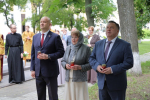 Панихида у усыпальницы Андрея Федоровича Дерябина