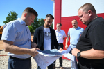 В Можге продолжается благоустройство прилегающей территории плавательного бассейна