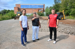 Строительство Центра развития баскетбола в Ижевске стартовало в День физкультурника