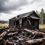 Тело мужчины нашли на пожарище в удмуртском Пычасе