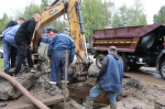 Аварию на водопроводе устранили в Воткинске