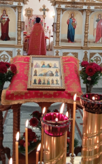 В храме села Ягул совершили молебен о страждущих недугом винопития