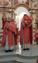 В храме села Ягул совершили молебен о страждущих недугом винопития