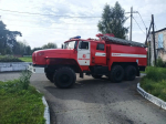 В Якшур-Бодьинском районе прошли пожарно-тактические учения