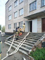 В Якшур-Бодьинском районе прошли пожарно-тактические учения