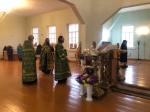 В Каменном Заделье совершили торжественный братский молебен с акафистом преподобному Сергию Радонежскому